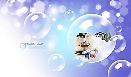 夢幻圣誕節(jié)素材圖片