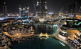 城市夜景圖片