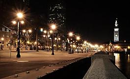 城市夜景圖片