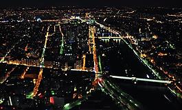 城市夜景圖片