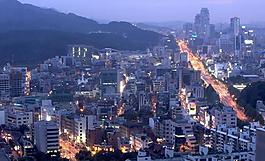 城市夜景圖片