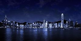 城市夜景图片