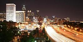 城市夜景圖片