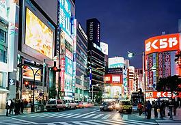 城市夜景圖片
