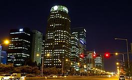 城市夜景圖片