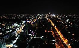 城市夜景圖片