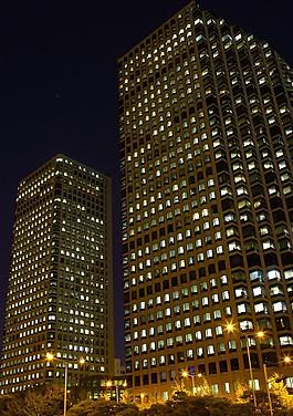 城市夜景圖片