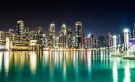 城市夜景圖片