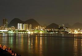 城市夜景圖片