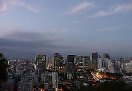 城市夜景圖片