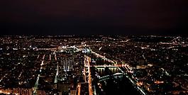 城市夜景圖片