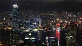 城市夜景圖片