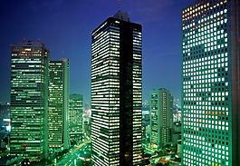 城市夜景圖片