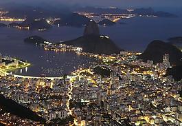 城市夜景圖片