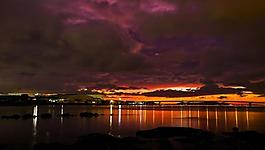 城市夜景圖片