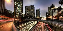 城市夜景圖片