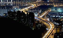 城市夜景圖片