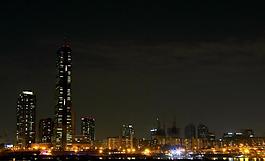 城市夜景圖片
