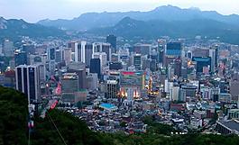 城市夜景圖片