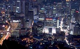 城市夜景圖片