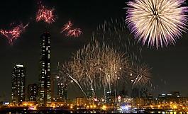 城市夜景圖片