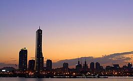 城市夜景圖片