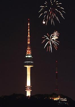 城市夜景圖片