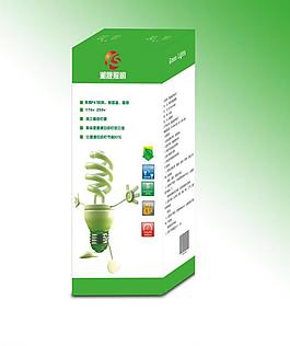 节能灯包装盒（展开图）图片