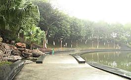 千燈湖公園一角圖片