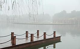 千燈湖公園一角圖片