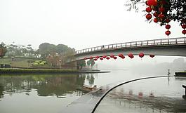 千燈湖公園一角圖片