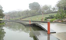 千燈湖公園一角圖片