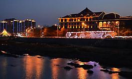 城市夜景圖片