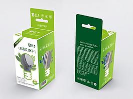 節(jié)能燈包裝 (展開圖)圖片