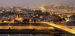 城市夜景圖片