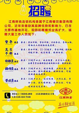 招聘海報(bào)圖片