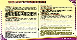 预防h1n1展板图片