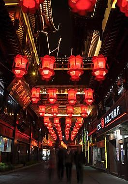 元宵节灯会灯迷区图片