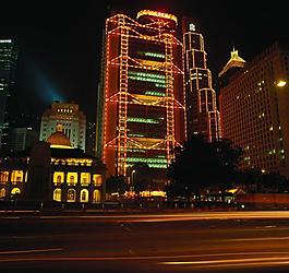 城市夜景圖片