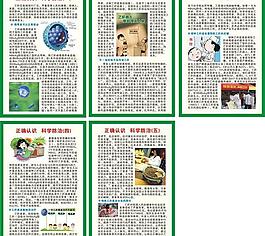 正确认识 科学防治 乙肝 展板 模板图片