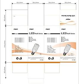 led燈外貿包裝圖片