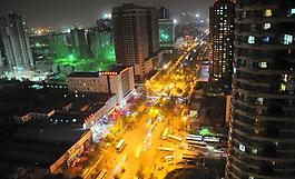 城市 夜景圖片