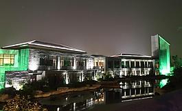 水街夜景圖片