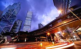 都市夜景高清圖片