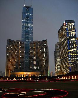 城市夜景圖片