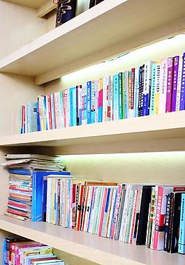 創(chuàng)意樣板房 房間 書柜攝影圖片