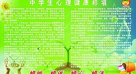 中學生心理健康標準圖片