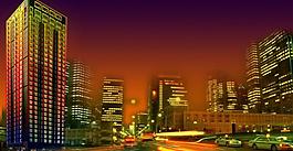 繁華夜景 房地產(chǎn)圖片