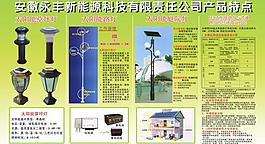 太陽能燈展板圖片