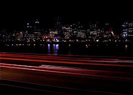 都市夜景圖片